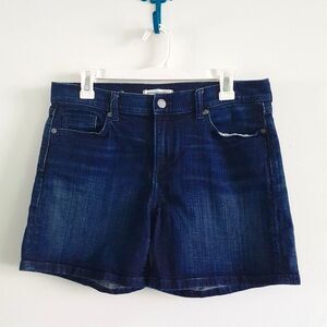 Banana Republic Premium Denim 29 Roll-Up Denim Jeans Shorts Small